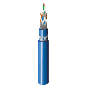 50106ASFLB - DataTuff® Cat 6A, 4P23AWG, S/FTP, Solid Bare Cu, FMPE Ins, SWB, LSZH Jkt, UV resistant
