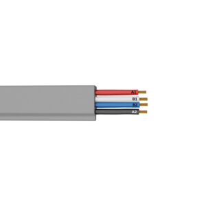 50095PVC - DeviceNet Flat Trunk Cable, 4C16AWG Str TC, PVC (Cores A) / FMPE (Cores B), PVC Jacket