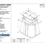 Polymer Concrete Vault Technical Image