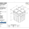 Polymer Concrete Vault Technical Image
