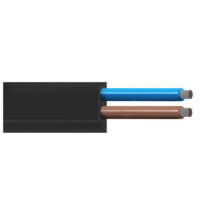 50098TPE - 2C2.5mm2, Cu. Cond., PVC Ins, TPE Jkt As-Interface Bus Flat Cable.
