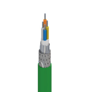 7961A - DataTuff® Cat 5e, 1 Quad (2 Pr) #22 Str TC, PO Ins, OS+TC Brd, PVC Jkt, CMG CMX-Outdoor