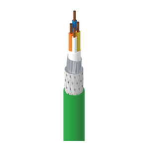 70006PU - DataTuff® 5E, 1Q #22 Sol BC, PO ins, F/B, PUR jkt, PROFINET Type A