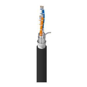 3107DB - RS-485, 2 Pr, 22AWG, Str TC, PE Ins, OS+TC Brd, CPE Jkt, CM, PLTC, Sun Res, Dir Bur, Oil Resistant