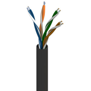 7924A - DataTuff® Cat 5e, 4 Bonded-Pr #24 Str TC, PO Ins, PVC Jkt, CMX-Outdoor CMR