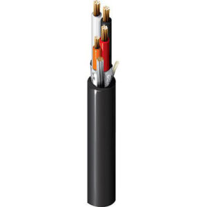 1083A - Inst, 4 Tri #20+22 Str BC, PVC Ins E1, IS/OS, Blk PVC Jkt, 300V PLTC ITC CMG