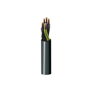 H3G1.0 - MachFlex 610YY, 2+1G C 1.0mm² Str BC, PVC Ins, PVC Jkt