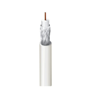 1530AP - Broadband Coax, Series 6, 18 AWG Solid BCCS, Foil + 90% AL Braid, Flamarrest® Jkt, CMP