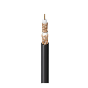 1856A - Triax, RG59, 20 AWG Solid BC, Double 95% BC Braids, Belflex® Jkt