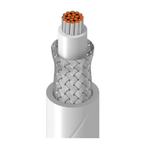 83308E - Electronic, 1 C #16 Str SPC, TFE Ins, OA SPC Brd, TFE Tape Jkt, MIL-W-16878/4 (Type E)