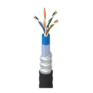 127925A - DataTuff® Cat 6, 4 Bonded-Pr #23 Sol BC, PO Ins, PVC Jkt, AIA Armor, PVC Jkt, CMG CM, -40C