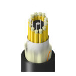 TU-SBB-012-RN2 - Tray, In+Outdoor, BO, OS2, 12f, Subunit 2.0mm, Sgl Jkt, Blk, CPE, OFNR, Oil Res 1/2