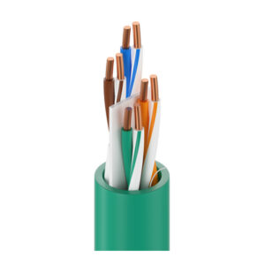 7940A - DataTuff® Cat 6, 4 Bonded-Pr #23 Sol BC, PO Ins, PVC Jkt, CMX-Outdoor CMR