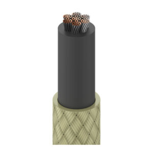 30801 - Lead Wire, #1 Str TC, Silicone Ins, Fiber Glass Jkt, AWM 3126