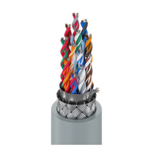 9836 - RS232/422 Low Cap, #24-12pr, PE, O/A Foil+Braid, PVC Jkt, CM, 100?