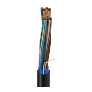11700A - DataTuff® Cat 5e, 4 Bonded-Pr #24 Sol BC, PO Ins, PVC Jkt, PVC Jkt, MSHA CMR