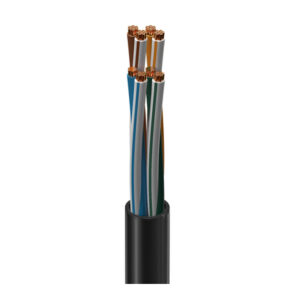 7930A - DataTuff® Cat 5e, 4 Pr #24 Str BC, PO Ins, PVC Jkt, CMX-Outdoor CMR