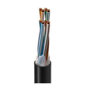 7934A - DataTuff® Cat 5e, 4 Bonded-Pr #24 Sol BC, PO Ins, PE Jkt, OSP BURIAL