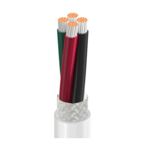 83350E - Electronic, 4 C #20 Str SPC, TFE Ins, OA SPC Brd, TFE Jkt, MIL-W-16878/4 (Type E)