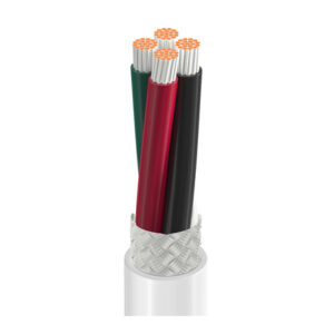 83351E - Electronic, 4 C #18 Str SPC, TFE Ins, OA SPC Brd, TFE Jkt, MIL-W-16878/4 (Type E)