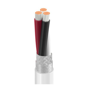 83336E - Electronic, 3 C #18 Str SPC, TFE Ins, OA SPC Brd, TFE Jkt, MIL-W-16878/4 (Type E)