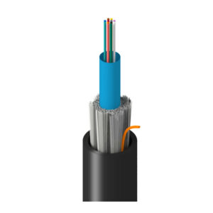 TU-SC0-012-RR2 - Tray, In+Outdoor, CLT, OS2, 12f, Gel Tube 3.8mm, RP Sgl Jkt, Blk, CPE, OFNR, Oil Res 1/2