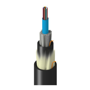 TU-SC0-024-RX2 - Tray, In+Outdoor, CLT, OS2, 24f, Gel Tube 3.8mm, RP Dbl Jkt, Blk, CPE, OFNR, Oil Res 1/2
