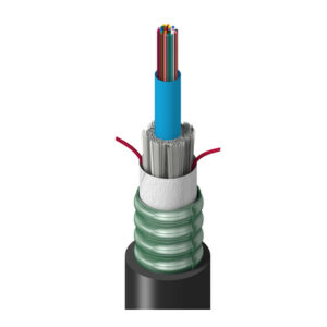 TU-SC0-024-RS2 - Tray, In+Outdoor, CLT, OS2, 24f, Gel Tube 3.8mm, CST, Sgl Jkt, Blk, CPE, OFCR, Oil Res 1/2