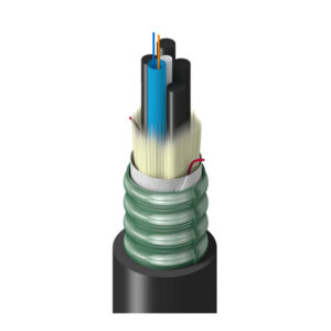 TU-SLF-002-RS2 - Tray, In+Outdoor, MLT, OS2, 2f, Gel Tubes 2.8mm, CST, Sgl Jkt, Blk, CPE, OFCR, Oil Res 1/2