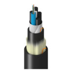 TU-4LF-006-R22 - Tray, In+Outdoor, MLT, OM4, 6f, Gel Tubes 2.8mm, Dbl Jkt, Org, OFNR, Oil Res 1/2