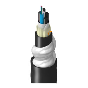 TU-SLG-008-RI2 - Tray, In+Outdoor, MLT, OS2, 8f, Gel Tubes 2.8mm, AIA, Dbl Jkt - PVC & CPE, OFCR, Oil Res 1/2