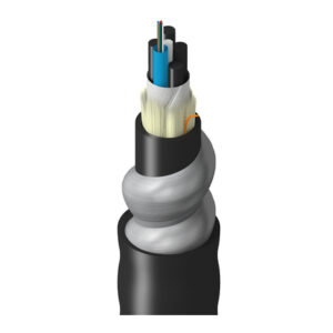 TU-SLG-008-RH2 - Tray, In+Outdoor, MLT, OS2, 8f, Gel Tubes 2.8mm, SIA, Dbl Jkt, Blk, CPE, OFCR, Oil Res 1/2
