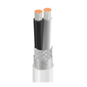 83320E - Electronic, 2 C #20 Str SPC, TFE Ins, OA SPC Brd, TFE Jkt, MIL-W-16878/4 (Type E)