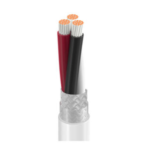 83334E - Electronic, 3 C #22 Str SPC, TFE Ins, OA SPC Brd, TFE Tape Jkt, MIL-W-16878/4 (Type E)
