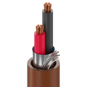 5500FE - Security & Sound, 2 Conductor 22 AWG, BC, Shielded, CMR