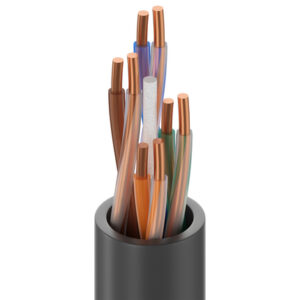 7931A - DataTuff® Cat 6, 4 Bonded-Pr #23 Sol BC, FEP Ins, FEP Jkt, CMP FHC 25/50