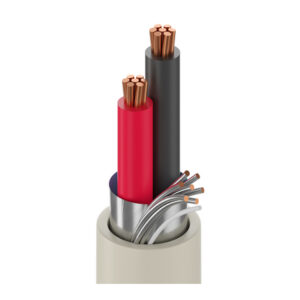 4300FLV - Security & Sound, 2 Conductor 18 AWG BC, LSZH, Shielded, B2ca