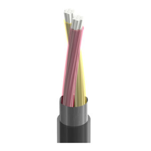 83952 - Type KX Thermocouple, 1 Pr #20 Str, FEP Ins Yel, Red, Yellow FEP Jkt, 300V CL3P 200C PLTC SUN RES