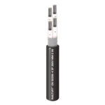 RTD4C1.0P - RailTuff Thin wall cable EN 50306-4 3P 300V 4 C 1.0 mm² Str TC, XLPO Ins, XLPO Outer Jkt