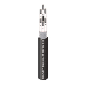 RTD6C0.5P - RailTuff Thin wall cable EN 50306-4 3P 300V 6 C 0.5 mm² Str TC, XLPO Ins, XLPO Outer Jkt