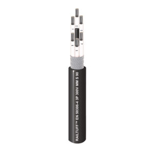 RTD6C1.5P - RailTuff Thin wall cable EN 50306-4 3P 300V 6 C 1.5 mm² Str TC, XLPO Ins, XLPO Outer Jkt