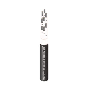 RTD8C0.5P - RailTuff Thin wall cable EN 50306-4 3P 300V 8 C 0.5 mm² Str TC, XLPO Ins, XLPO Outer Jkt