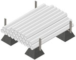 Pole Yard Bunkers ~1443 PB-60 - Concast
