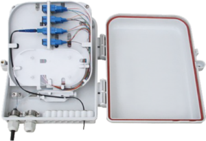 FWP-16SC-24SP | Wall Mount Distribution Box and Fixed Splice Tray