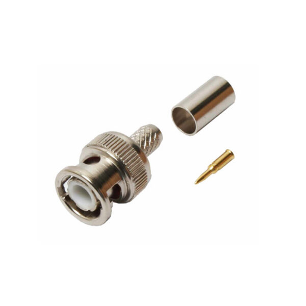 Quest Technology Bnc (Male) Connector - 75 Ohm - 3Pc-Crimp-On - Belden 8218 CBB-3219 - Quest