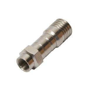 Quest Technology F (Male) Connectors - 75 Ohm - Crimp-On W/ 1/2'' Ring - Rg-11 CFC-7119 - Quest