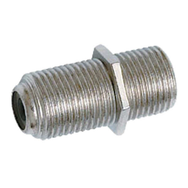 Quest Technology F-81 (F-F) Inline Coupler, 75 Ohm - 3/4'', 900Mhz W/O Nut Washer CFS-0181 - Quest