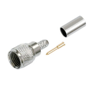 Quest Technology Mini-Uhf (Male) Connector - 3Pc Crimp-On Rg-58 CMU-3112 - Quest