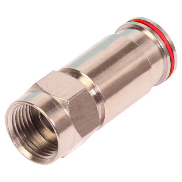 Quest Technology F (Male) Compression Connectors, 75 Ohm - Rg-59, 10 Pack COM-1359 - Quest
