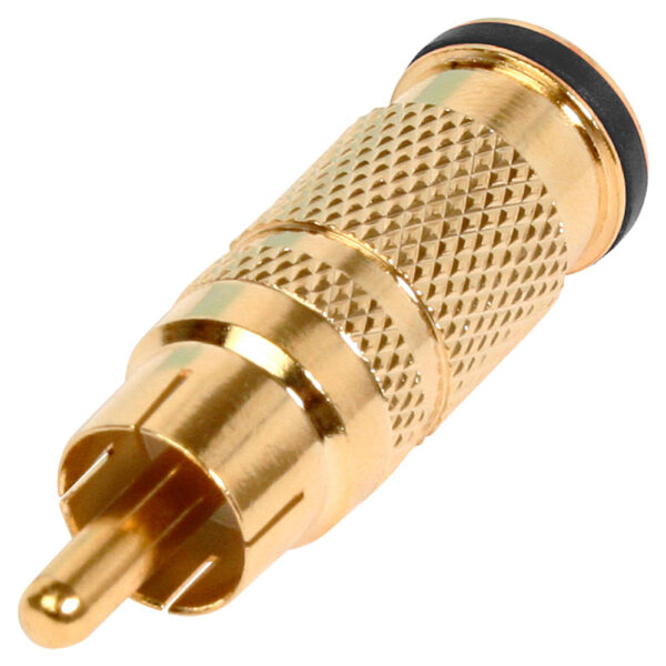 Quest Technology Rca (Male) Compression Connectors - 75 Ohm - Rg-6 - 10 Pack COM-3006 - Quest